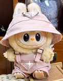 LABUBU Bucket Hat & Overalls Outfit