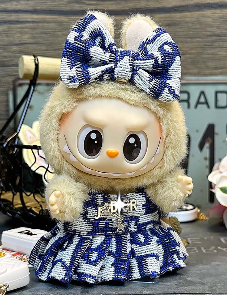 LABUBU Big Bow & Dress Outfit