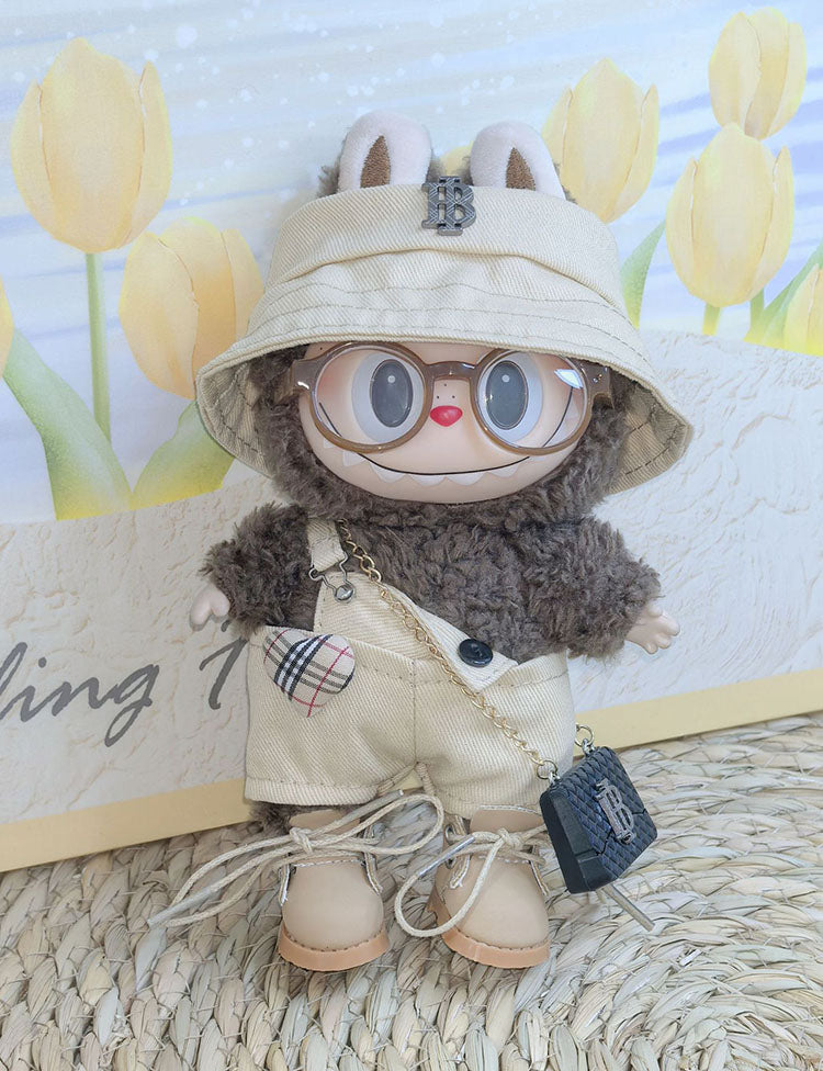 LABUBU BB Overalls Outfit