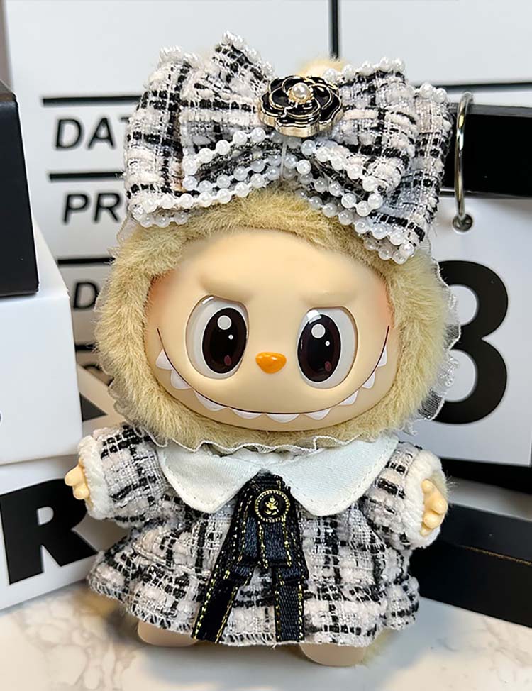 LABUBU Big Bow & Dress Outfit
