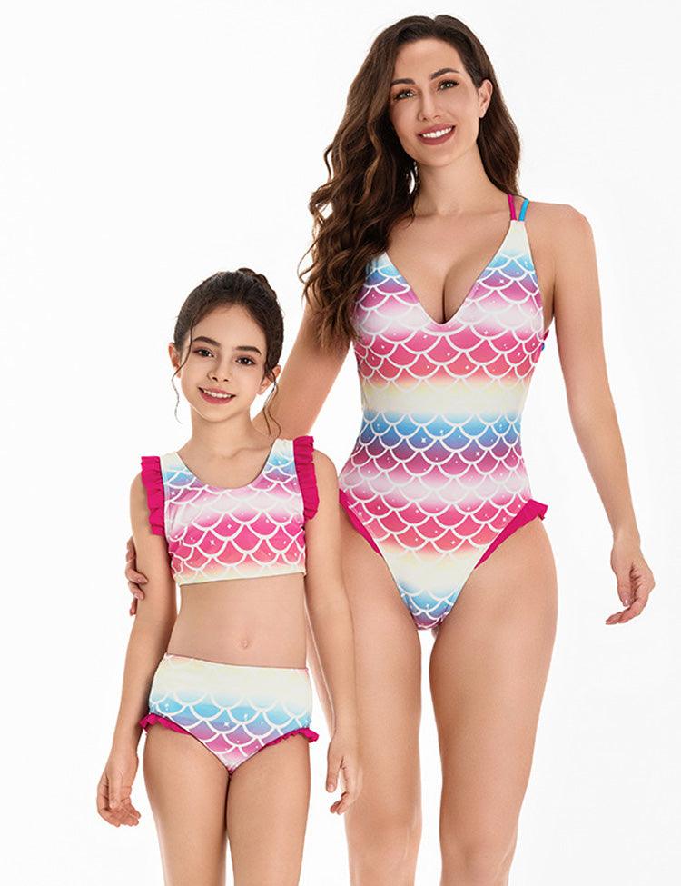 Mommy and me store mermaid swimsuit