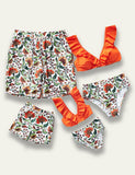 Flower Family Matching Swim Suit - Bebehanna