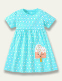 Cartoon Ice Cream Dress