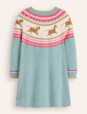 Minnie Fair Isle Sweater Dress