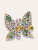 3D Moving Diamond Butterfly Hairpins - Bebehanna