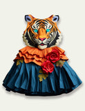 3D Tiger Dress - Mini Berni