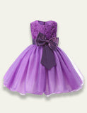 Rose Bow Party Dress