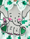 St.Patrick's Day Romper+Elephant Strap Dress - Bebehanna