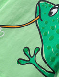 Cartoon Frog Printed Long Sleeve T-Shirt