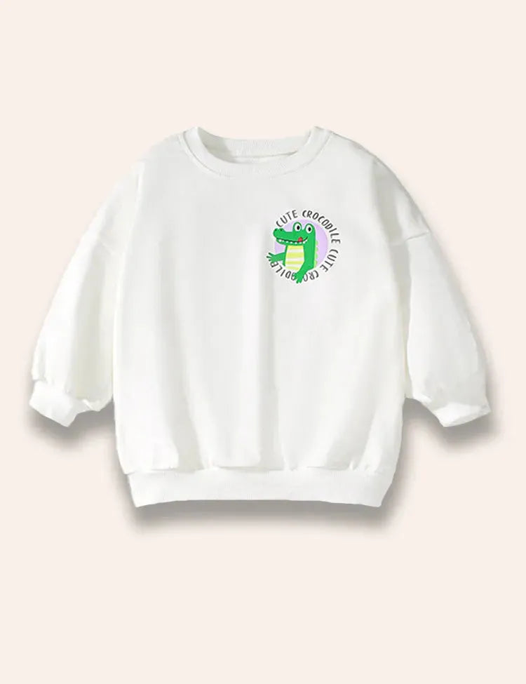 Anzug mit kleinem Krokodilmuster