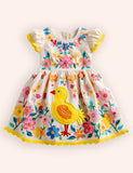 Floral Chick Embroidered Dress
