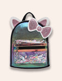 Cute Shining Sequined Cat Ear Backpack