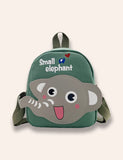 Small Elephant Canvas Backpack