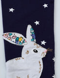 Rabbit Moon Appliqué Starry Leggings