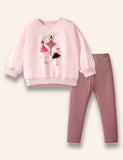 Ballet Girl Sweatshirt Set