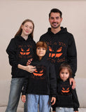 Halloween Evil Smile Family Matching Hooded Sweatshirt