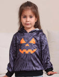 Halloween Smile Pumpkin Family Matching Hooded Sweatshirt