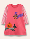 Halloween Dachshund Printed Dress