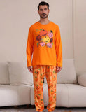 Halloween Cartoon Pumpkin Family Matching Pajamas