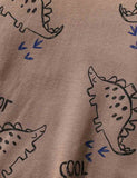 Dinosaur Printed Sweatshirt Set