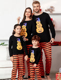 Halloween Pumpkin Family Matching Pajamas