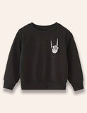 Halloween Series Ghost Printed Family Matching Sweatshirt