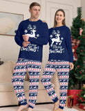 Christmas Reindeer Printed Family Matching Pajamas