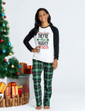 Christmas Letter Printed Family Matching Pajamas