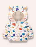 Cartoon Printed Series Cotton Coat