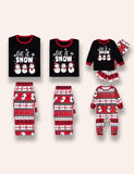 Christmas Snowman Printed Family Matching Pajamas