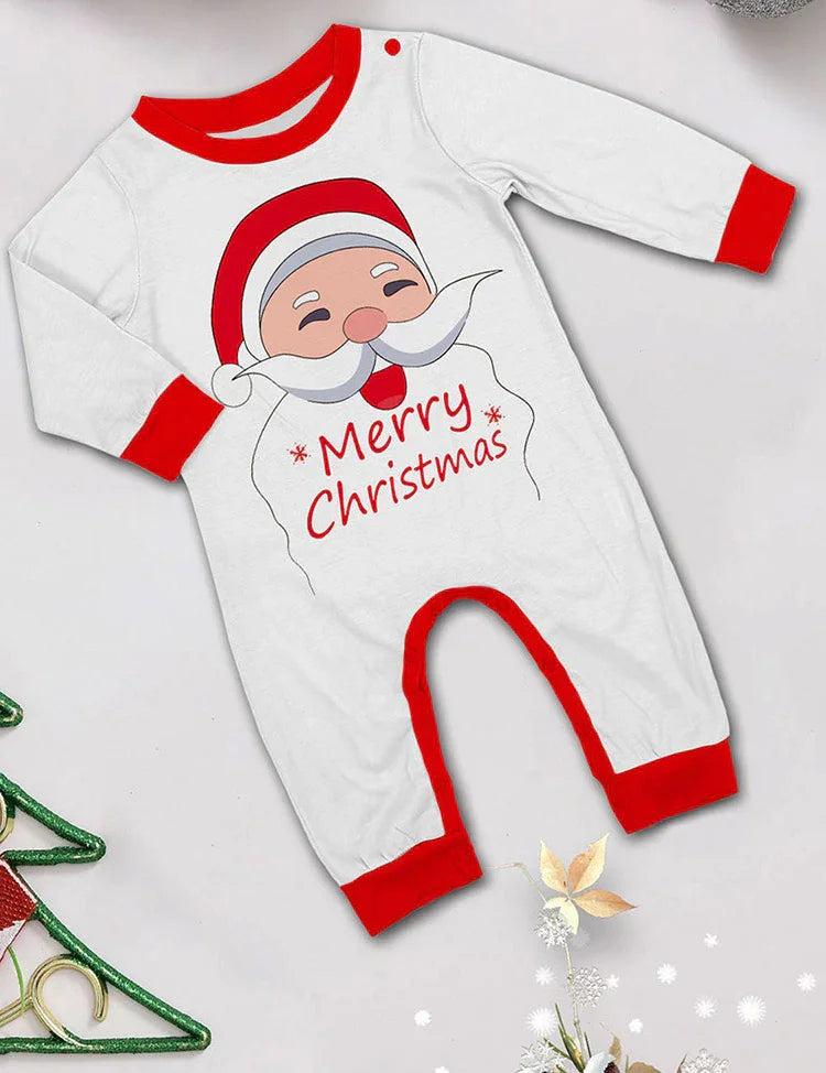 Christmas Santa Print Family Matching Pajamas Sets
