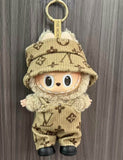 LABUBU Bucket Hat & Overalls Outfit