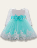 Baby Bow Lace Party Dress - Bebehanna