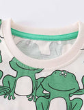 Cartoon Frog Printed Suit - Bebehanna