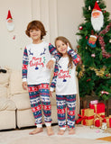 Christmas Cartoon Letter Printed Family Matchting Pajamas - Mini Taylor