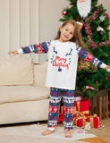 Christmas Cartoon Letter Printed Family Matchting Pajamas - Mini Taylor