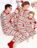 Christmas Elk Print Family Matching Pajamas - Mini Taylor