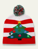 Christmas Glow Knitted Woolen Hat - Bebehanna