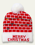 Christmas Glow Knitted Woolen Hat - Bebehanna