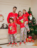 Christmas Little Monster Printed Family Matching Pajamas - Mini Taylor