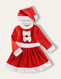 Christmas Santa Claus Princess Dress