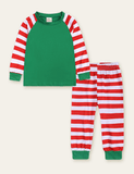 Christmas Striped Family Matching Pajamas - Mini Taylor