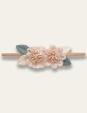 Colorful Flower Elastic Headband - Bebehanna