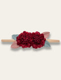 Colorful Flower Elastic Headband - Bebehanna