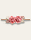 Colorful Flower Elastic Headband - Bebehanna