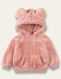 Cute Bear Thick Coat - Bebehanna