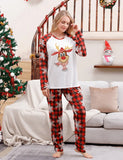 Cute Elk Printed Family Matching Pajamas - Mini Taylor