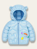 Cute Monkey Shiny Cotton Coat - Bebehanna