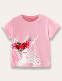 Cute Unicorn Printed T-shirt