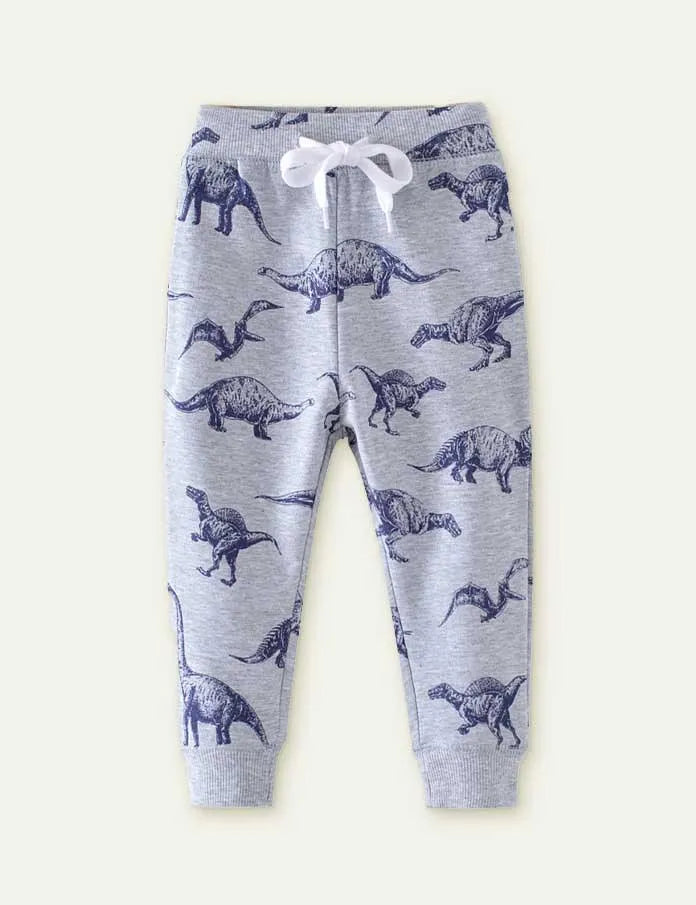 Dinosaur Printed Sweatpants - Mini Taylor